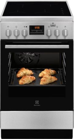 Электрическая плита Electrolux RKI560200X - купить онлайн, цена 94 410 ₽, стоимость доставки по МСК и РФ от 300 рублей, заказать сейчас! Электрическая плита Electrolux RKI560200X купить за 94 410 ₽ в Москве с доставкой по РФ