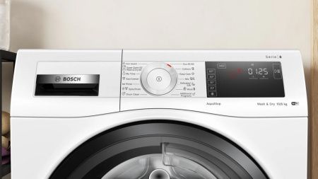 Стирально-сушильная машина Bosch WDU8H543EU - купить онлайн, цена 224 250.15 ₽, стоимость доставки по МСК и РФ от 300 рублей, заказать сейчас! Стирально-сушильная машина Bosch WDU8H543EU купить за 224 250.15 ₽ в Москве с доставкой по РФ
