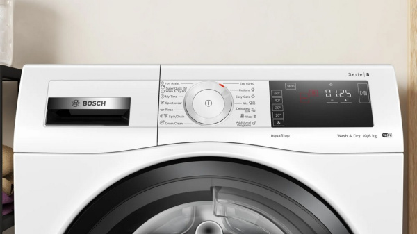 Стирально-сушильная машина Bosch WDU8H543EU - купить онлайн, цена 224 250.15 ₽, стоимость доставки по МСК и РФ от 300 рублей, заказать сейчас! Стирально-сушильная машина Bosch WDU8H543EU - купить за 224 250.15 ₽ в Москве с доставкой по РФ