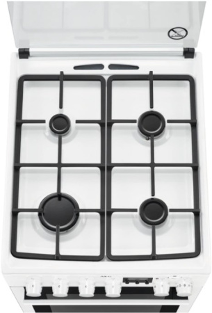 Комбинированная плита AEG CKR56400BW купить за 36&nbsp;520 ₽ в Москве с доставкой по РФ