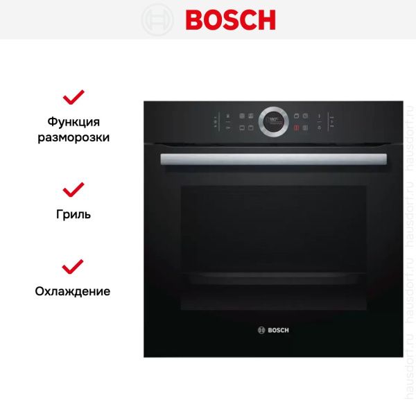 Духовой шкаф Bosch HBG 632 BB1S - купить за 102&nbsp;000.38 ₽ в Москве с доставкой по РФ