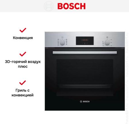 Духовой шкаф Bosch HBF114BS1 купить за 53&nbsp;000.20 ₽ в Москве с доставкой по РФ