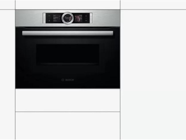Духовой шкаф Bosch CMG 636BS1 - купить онлайн, цена 182 740.34 ₽, стоимость доставки по МСК и РФ от 300 рублей, заказать сейчас! Духовой шкаф Bosch CMG 636BS1 - купить за 182 740.34 ₽ в Москве с доставкой по РФ