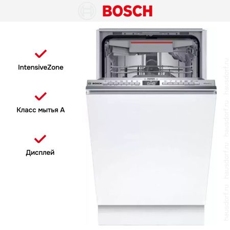Встраиваемая посудомоечная машина Bosch SPV4HMX49E купить за 75&nbsp;000.18 ₽ в Москве с доставкой по РФ