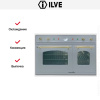 Духовой шкаф Ilve D 900-NMP IX купить за 299&nbsp;999 ₽ в Москве с доставкой по РФ