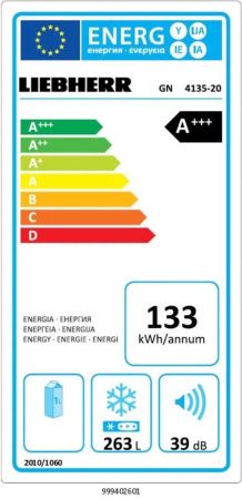 Морозильник Liebherr GN 4135 Comfort NoFrost купить за 119&nbsp;640.70 ₽ в Москве с доставкой по РФ