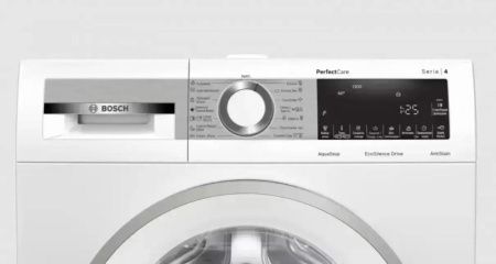 Узкая стиральная машина BOSCH WHA222W2OE купить за 112&nbsp;500.41 ₽ в Москве с доставкой по РФ