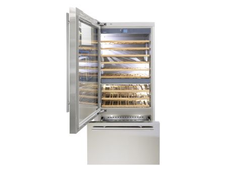 Винный шкаф Fhiaba KS8991TWT3 - купить онлайн, цена 499 999 ₽, стоимость доставки по МСК и РФ от 300 рублей, заказать сейчас! Винный шкаф Fhiaba KS8991TWT3 купить за 499 999 ₽ в Москве с доставкой по РФ