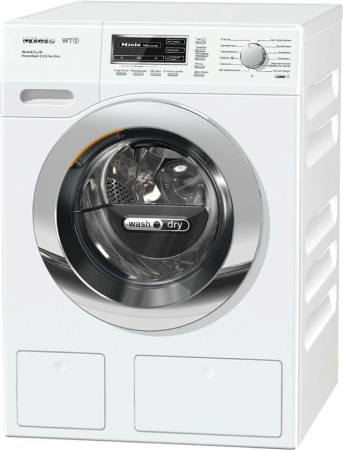 Стирально-сушильная машина Miele WTZH 130 WPM - купить онлайн, цена 239 000 ₽, стоимость доставки по МСК и РФ от 300 рублей, заказать сейчас! Стирально-сушильная машина Miele WTZH 130 WPM купить за 239 000 ₽ в Москве с доставкой по РФ