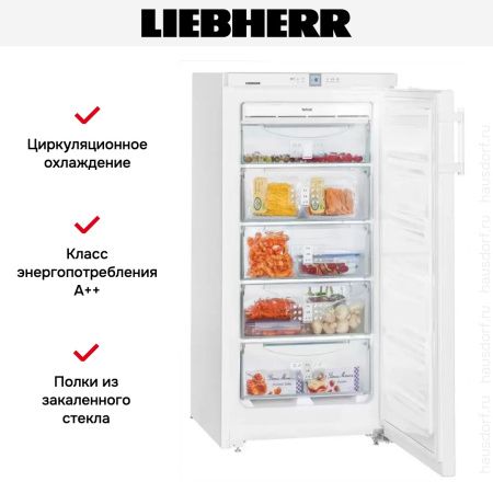 Морозильник Liebherr GNP 1956 купить за 64&nbsp;770.14 ₽ в Москве с доставкой по РФ