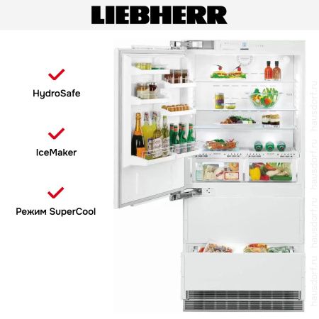 Встраиваемый холодильник Liebherr ECBN 6156 Premium Plus NoFrost купить за 824&nbsp;000.10 ₽ в Москве с доставкой по РФ