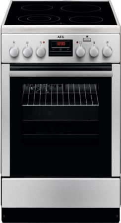 Электрическая плита AEG CCM56400BX - купить онлайн, цена 58 990 ₽, стоимость доставки по МСК и РФ от 300 рублей, заказать сейчас! Электрическая плита AEG CCM56400BX купить за 58 990 ₽ в Москве с доставкой по РФ