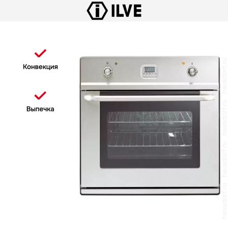 Духовой шкаф Ilve 600-LVG IX купить за 299&nbsp;999 ₽ в Москве с доставкой по РФ