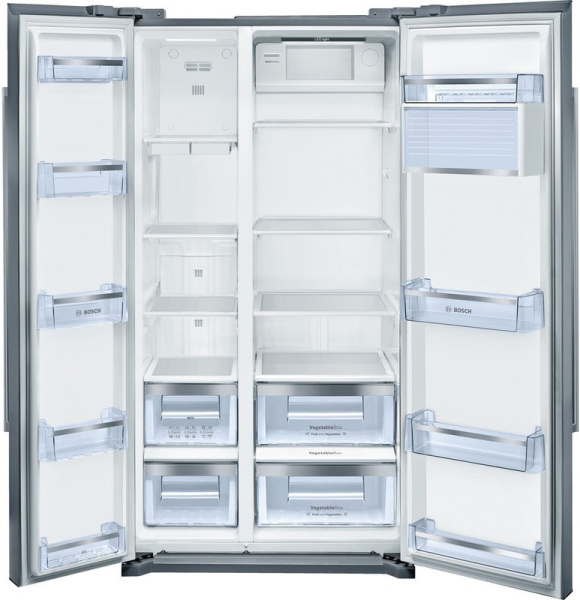 Холодильник Side-by-side Bosch KAN 90VI20 R - купить онлайн, цена 499 999 ₽, стоимость доставки по МСК и РФ от 300 рублей, заказать сейчас! Холодильник Side-by-side Bosch KAN 90VI20 R - купить за 499 999 ₽ в Москве с доставкой по РФ