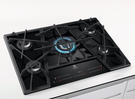 Варочная панель Electrolux KGV7539IK - купить онлайн, цена 92 800 ₽, стоимость доставки по МСК и РФ от 300 рублей, заказать сейчас! Варочная панель Electrolux KGV7539IK купить за 92 800 ₽ в Москве с доставкой по РФ