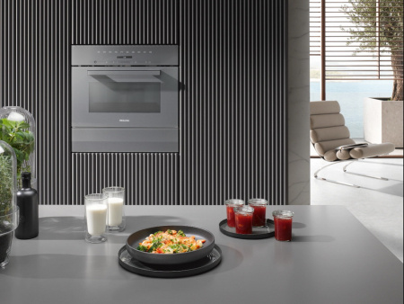 Встраиваемая микроволновая печь Miele M 7244 TC GRGR купить за 214&nbsp;500 ₽ в Москве с доставкой по РФ