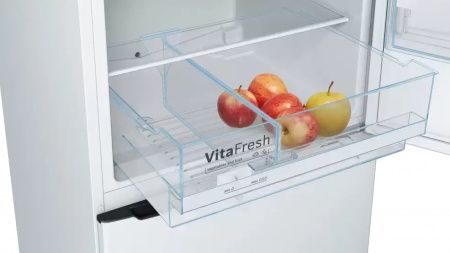 Холодильник с нижней морозильной камерой BOSCH KGE39XW21R - купить онлайн, цена 100 500.28 ₽, стоимость доставки по МСК и РФ от 300 рублей, заказать сейчас! Холодильник с нижней морозильной камерой BOSCH KGE39XW21R купить за 100 500.28 ₽ в Москве с доставкой по РФ