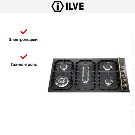 Варочная панель Ilve H39PCNV GF купить за 129&nbsp;999 ₽ в Москве с доставкой по РФ