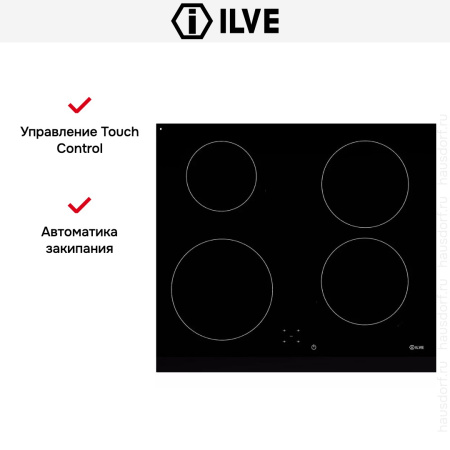 Варочная панель Ilve KHVI60-TC - купить онлайн, цена 129 999 ₽, стоимость доставки по МСК и РФ от 300 рублей, заказать сейчас! Варочная панель Ilve KHVI60-TC купить за 129 999 ₽ в Москве с доставкой по РФ