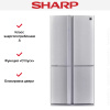 Многокамерный холодильник Sharp SJFP97VST купить за 209&nbsp;990.50 ₽ в Москве с доставкой по РФ