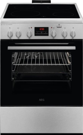 Электрическая плита AEG CCR66401BM - купить онлайн, цена 102 990 ₽, стоимость доставки по МСК и РФ от 300 рублей, заказать сейчас! Электрическая плита AEG CCR66401BM купить за 102 990 ₽ в Москве с доставкой по РФ
