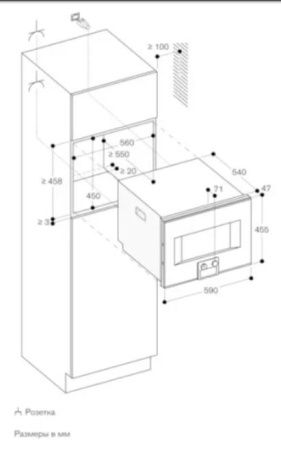 Комбинированный духовой шкаф-пароконвектомат Gaggenau BS455111 купить за 299&nbsp;999 ₽ в Москве с доставкой по РФ