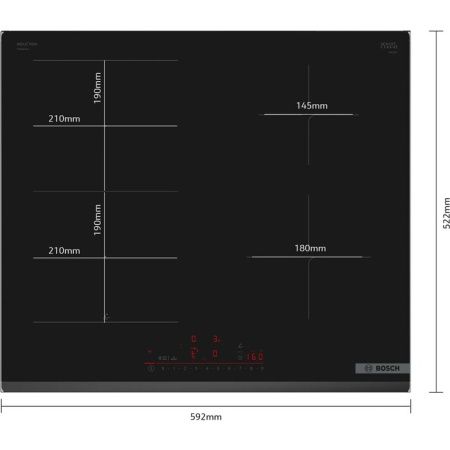 Индукционная варочная панель Bosch PVS63KHC1Z купить за 82&nbsp;330.38 ₽ в Москве с доставкой по РФ