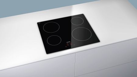 Электрическая варочная панель Siemens ET611HE17 - купить онлайн, цена 25 990 ₽, стоимость доставки по МСК и РФ от 300 рублей, заказать сейчас! Электрическая варочная панель Siemens ET611HE17 купить за 25 990 ₽ в Москве с доставкой по РФ