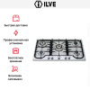 Варочная панель Ilve H90CCV/ IX купить за 129&nbsp;999 ₽ в Москве с доставкой по РФ