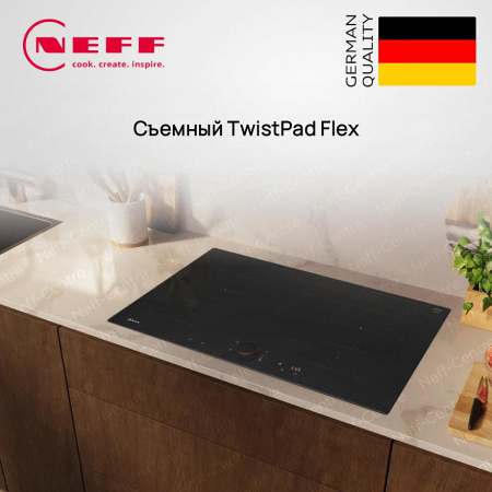 Индукционная варочная панель Neff T68PYY4C0 - купить онлайн, цена 162 900 ₽, стоимость доставки по МСК и РФ от 300 рублей, заказать сейчас! Индукционная варочная панель Neff T68PYY4C0 купить за 162 900 ₽ в Москве с доставкой по РФ