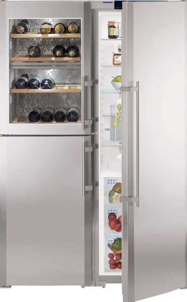 Холодильник Liebherr SBSes 7155 Premium Vinidor BioFresh NoFrost - купить за 314&nbsp;890.17 ₽ в Москве с доставкой по РФ