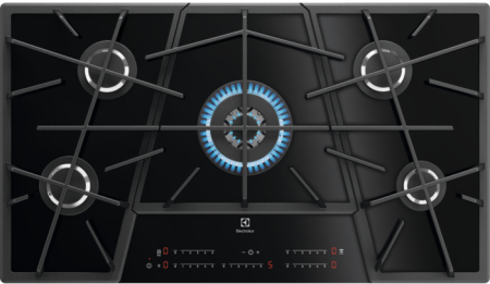Варочная панель Electrolux KGV9539IK - купить онлайн, цена 93 100 ₽, стоимость доставки по МСК и РФ от 300 рублей, заказать сейчас! Варочная панель Electrolux KGV9539IK купить за 93 100 ₽ в Москве с доставкой по РФ