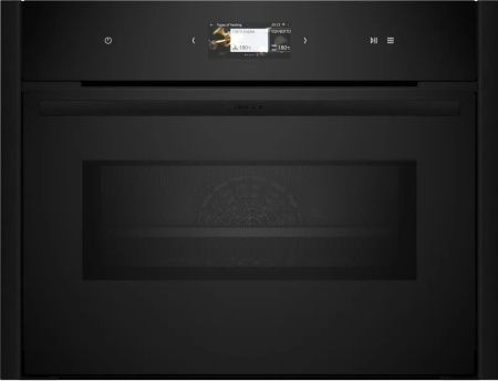 Компактный духовой шкаф с микроволнами Neff C29MS3AY0 - купить онлайн, цена 259 900 ₽, стоимость доставки по МСК и РФ от 300 рублей, заказать сейчас! Компактный духовой шкаф с микроволнами Neff C29MS3AY0 купить за 259 900 ₽ в Москве с доставкой по РФ