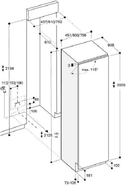 Морзильная камера Gaggenau RF 461-200 - купить за 599&nbsp;999 ₽ в Москве с доставкой по РФ