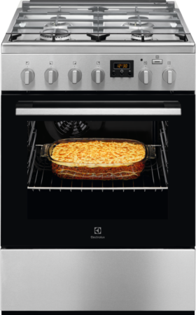 Комбинированная плита Electrolux RKK660201X - купить онлайн, цена 111 240 ₽, стоимость доставки по МСК и РФ от 300 рублей, заказать сейчас! Комбинированная плита Electrolux RKK660201X купить за 111 240 ₽ в Москве с доставкой по РФ