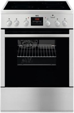 Электрическая плита AEG CCM66400BX - купить онлайн, цена 67 990 ₽, стоимость доставки по МСК и РФ от 300 рублей, заказать сейчас! Электрическая плита AEG CCM66400BX купить за 67 990 ₽ в Москве с доставкой по РФ