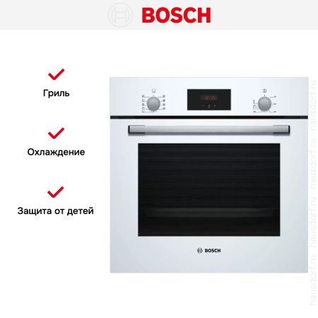 Встраиваемый духовой шкаф BOSCH HBF114EV0R купить за 61&nbsp;250.49 ₽ в Москве с доставкой по РФ