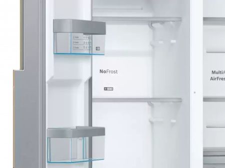 Двухкамерный холодильник Side-by-Side BOSCH KAH92LQ25R купить за 79&nbsp;999 ₽ в Москве с доставкой по РФ