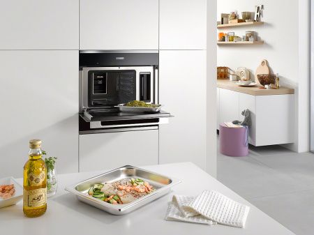 Встраиваемая пароварка Miele DG 6100 EDST CLST купить за 264&nbsp;750 ₽ в Москве с доставкой по РФ