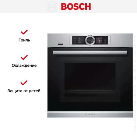 Духовой шкаф Bosch HNG6764S6 купить за 251&nbsp;985.10 ₽ в Москве с доставкой по РФ