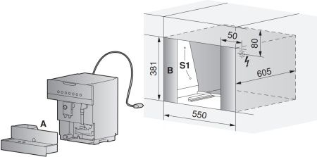 Встраиваемая кофемашина V-ZUG Supremo CCS-SL 301 купить за 290&nbsp;000 ₽ в Москве с доставкой по РФ