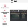 Духовой шкаф Ilve D 900-NMP-M - купить онлайн, цена 299 999 ₽, стоимость доставки по МСК и РФ от 300 рублей, заказать сейчас! Духовой шкаф Ilve D 900-NMP-M купить за 299 999 ₽ в Москве с доставкой по РФ