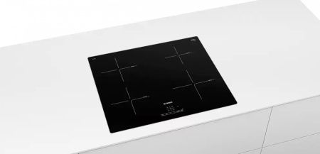 Индукционная варочная панель BOSCH PIE611BB1E - купить онлайн, цена 98 400.22 ₽, стоимость доставки по МСК и РФ от 300 рублей, заказать сейчас! Индукционная варочная панель BOSCH PIE611BB1E купить за 98 400.22 ₽ в Москве с доставкой по РФ