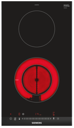 Электрическая варочная панель Siemens ET375FFP1E - купить онлайн, цена 29 990 ₽, стоимость доставки по МСК и РФ от 300 рублей, заказать сейчас! Электрическая варочная панель Siemens ET375FFP1E купить за 29 990 ₽ в Москве с доставкой по РФ