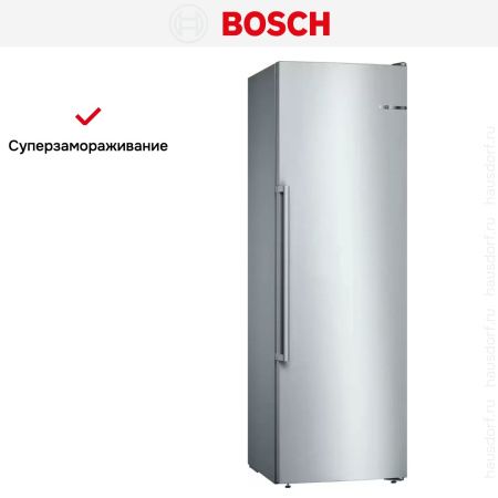 Отдельностоящий морозильник Bosch GSN36AIEP купить за 143&nbsp;750.45 ₽ в Москве с доставкой по РФ