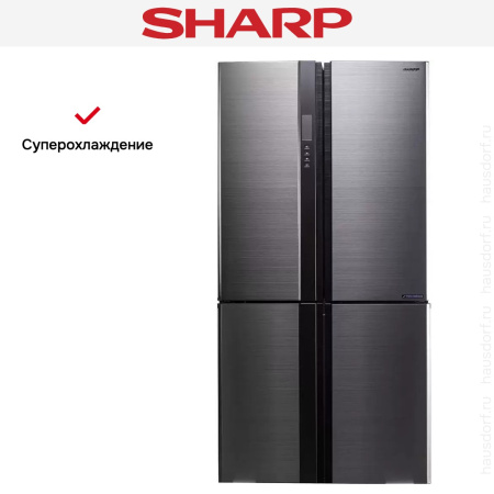 Многокамерный холодильник Sharp SJ-EX98FSL - купить онлайн, цена 240 990.48 ₽, стоимость доставки по МСК и РФ от 300 рублей, заказать сейчас! Многокамерный холодильник Sharp SJ-EX98FSL купить за 240 990.48 ₽ в Москве с доставкой по РФ