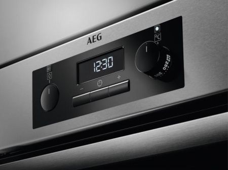 Духовой шкаф AEG BES33111XM - купить онлайн, цена 53 190 ₽, стоимость доставки по МСК и РФ от 300 рублей, заказать сейчас! Духовой шкаф AEG BES33111XM купить за 53 190 ₽ в Москве с доставкой по РФ