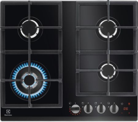 Варочная панель Electrolux GPE365YPB - купить онлайн, цена 46 430 ₽, стоимость доставки по МСК и РФ от 300 рублей, заказать сейчас! Варочная панель Electrolux GPE365YPB купить за 46 430 ₽ в Москве с доставкой по РФ