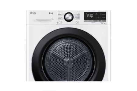 Сушильная машина LG DC90V3V6W - купить онлайн, цена 79 900 ₽, стоимость доставки по МСК и РФ от 300 рублей, заказать сейчас! Сушильная машина LG DC90V3V6W купить за 79 900 ₽ в Москве с доставкой по РФ