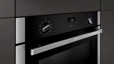 Духовой шкаф Neff B1ACE2AN0 - купить онлайн, цена 139 700 ₽, стоимость доставки по МСК и РФ от 300 рублей, заказать сейчас! Духовой шкаф Neff B1ACE2AN0 купить за 139 700 ₽ в Москве с доставкой по РФ